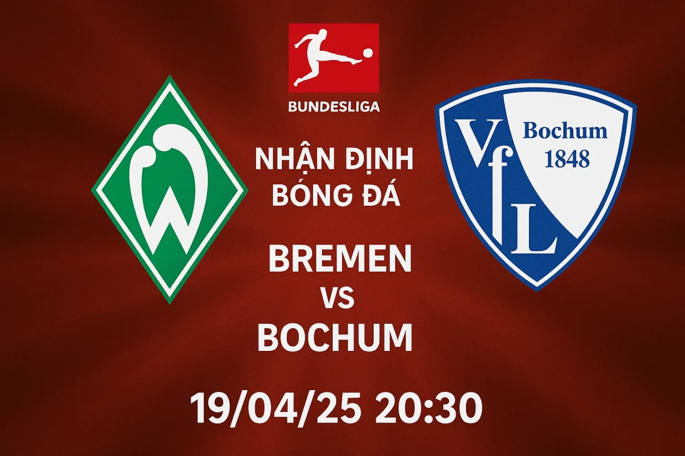 Nhận định bóng đá Bremen vs Bochum, 20h30 ngày 19/04/25