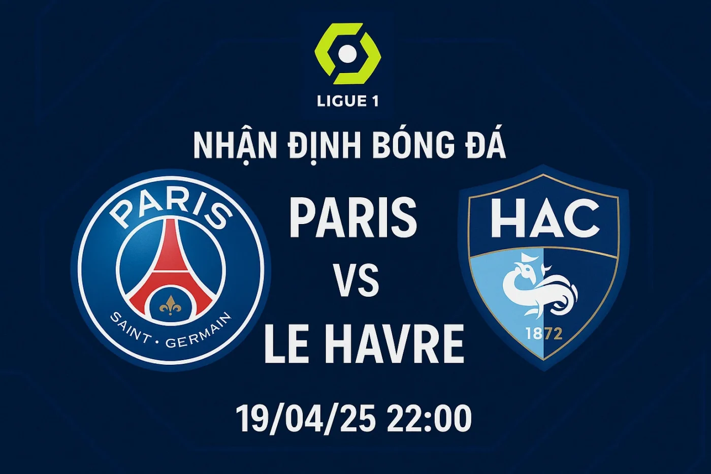 Nhận định bóng đá Paris SG vs Le Havre, 22h00 ngày 19/04/25