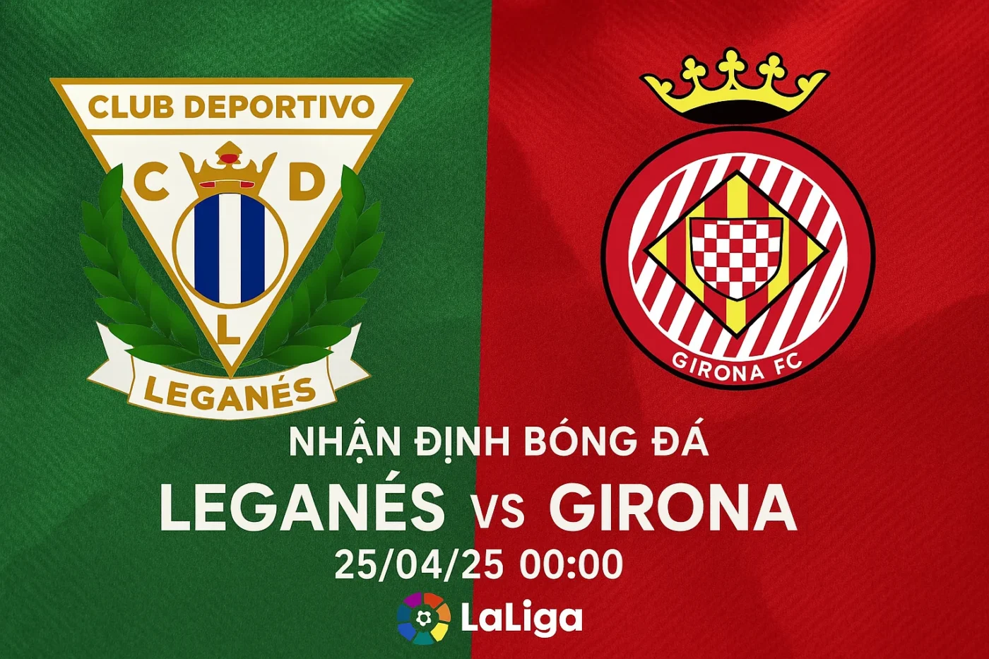 Soi kèo Leganes vs Girona, 00h00 ngày 25/04/25