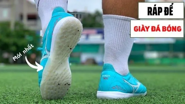 Ráp đế giày đá bóng, hay còn gọi là thay đế giày