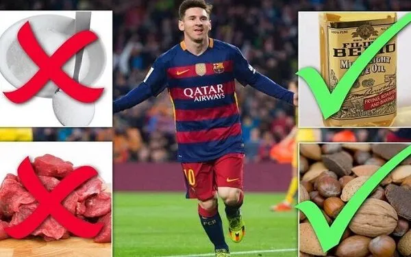 Trái cây & rau củ cho các cầu thủ bóng đá