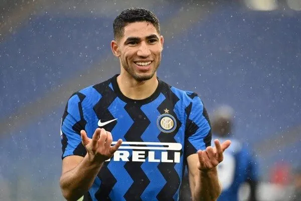 Achraf Hakimi một trong những cầu thủ chạy nhanh nhất thế giới hiện nay